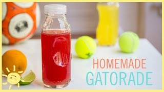 EAT  Homemade Gatorade [upl. by Crescin413]