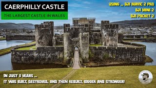 Caerphilly Castle  The Largest in Wales 2nd in Britain [upl. by Horbal914]