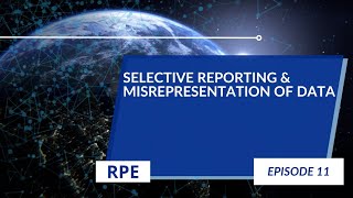 Selective Reporting amp Misrepresentation of Data  Episode 11  Research Ethics [upl. by Eirtemed]