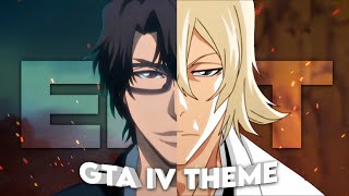 Aizen x Urahara  GTA IV Theme Edit [upl. by Ellehcir955]